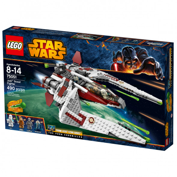 Конструктор LEGO Star Wars 75051 Разведывательный истребитель Джедаев в Мытище