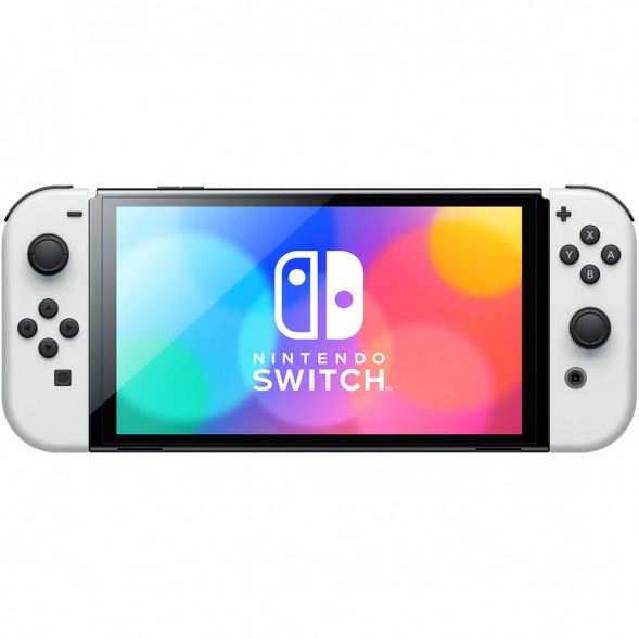 Игровая приставка Nintendo Switch OLED 64 ГБ, белый  в Мытище