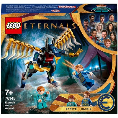 Конструктор LEGO Marvel Super Heroes 76145 Воздушное нападение Вечных в Мытище