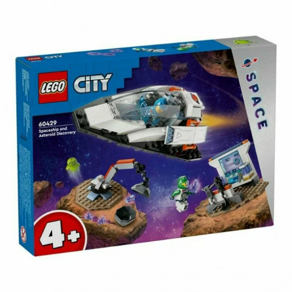 Конструктор LEGO City 60429 Открытие космического корабля и астероида в Мытище