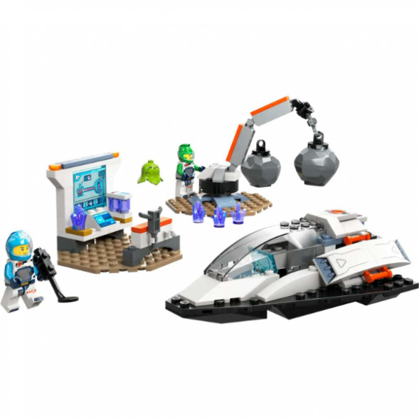 Конструктор LEGO City 60429 Открытие космического корабля и астероида в Мытище