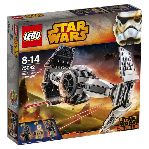 Конструктор LEGO Star Wars 75082 Улучшенный Прототип TIE Истребителя в Мытище