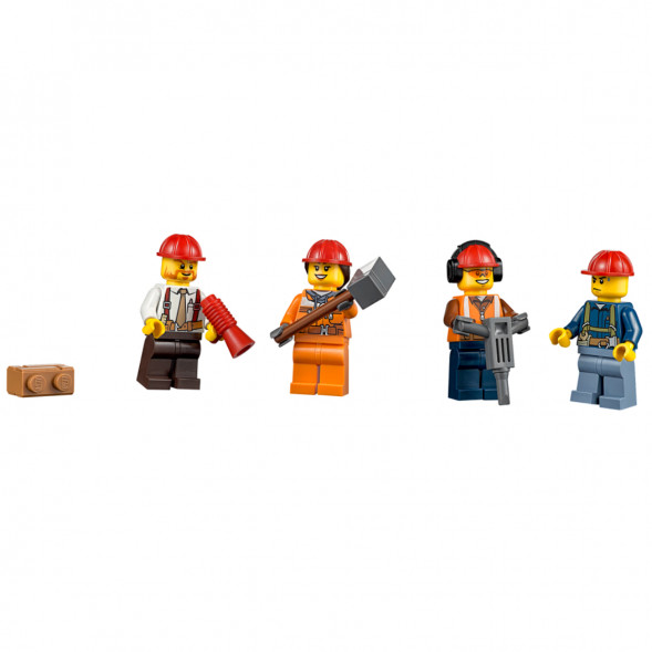 Конструктор LEGO City 60072 Набор «Строительная команда» для начинающих в Мытище