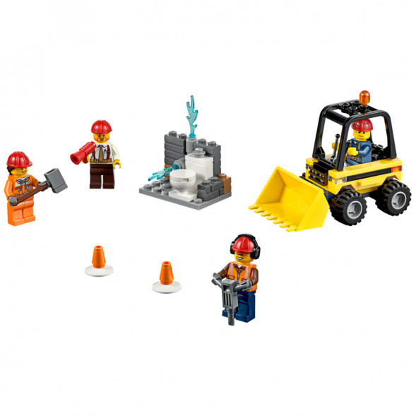 Конструктор LEGO City 60072 Набор «Строительная команда» для начинающих в Мытище