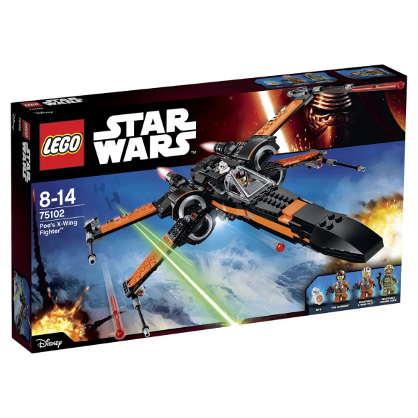 Конструктор LEGO Star Wars 75102 Истребитель По (Poe&amp;#039;s X-Wing Fighter) в Мытище