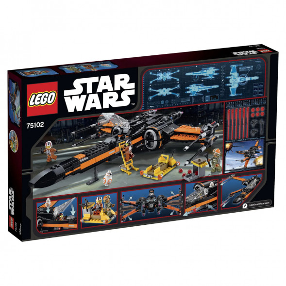 Конструктор LEGO Star Wars 75102 Истребитель По (Poe&amp;#039;s X-Wing Fighter) в Мытище