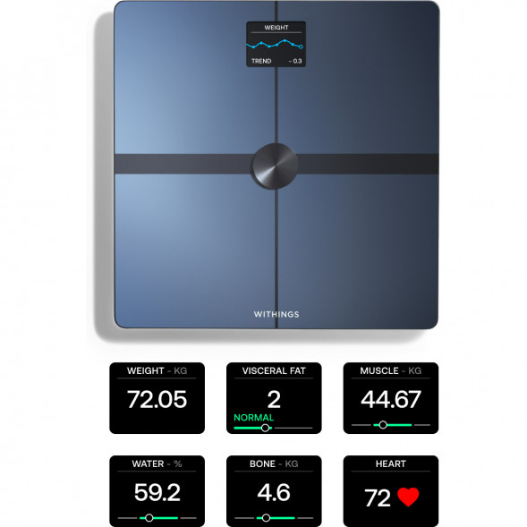 Умные весы Withings Body Smart Black (WBS13-BLACK-ALL-INTER) в Мытище