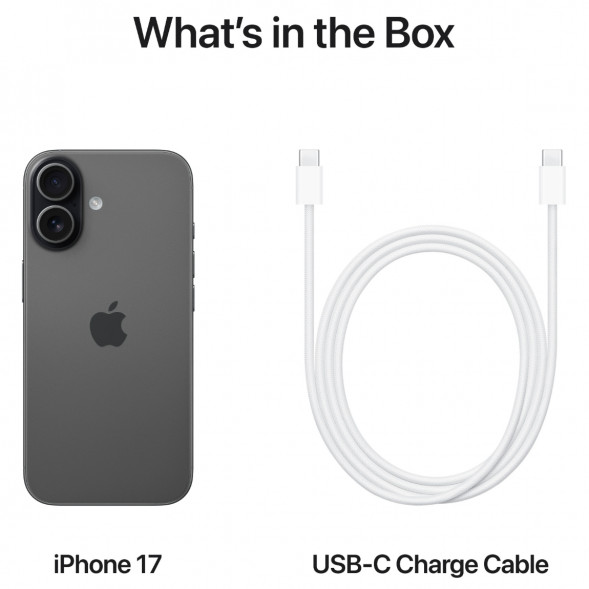 Смартфон Apple iPhone 17 256GB eSim, Black в Мытище
