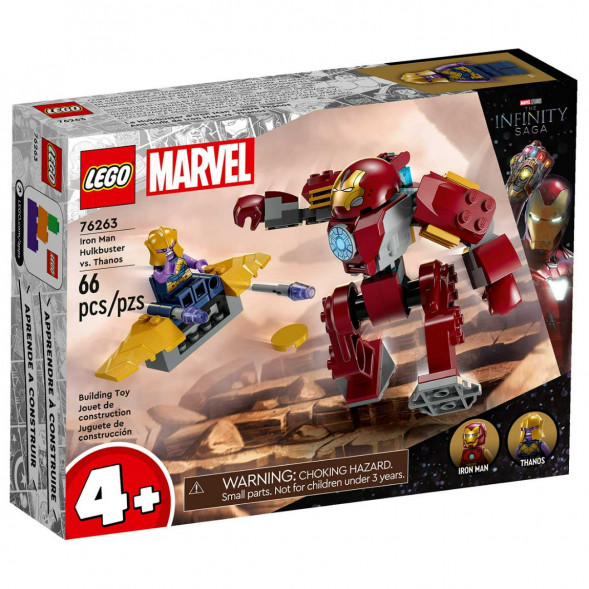 Конструктор LEGO Super Heroes 76263 Железный человек: Халкбастер против Таноса в Мытище