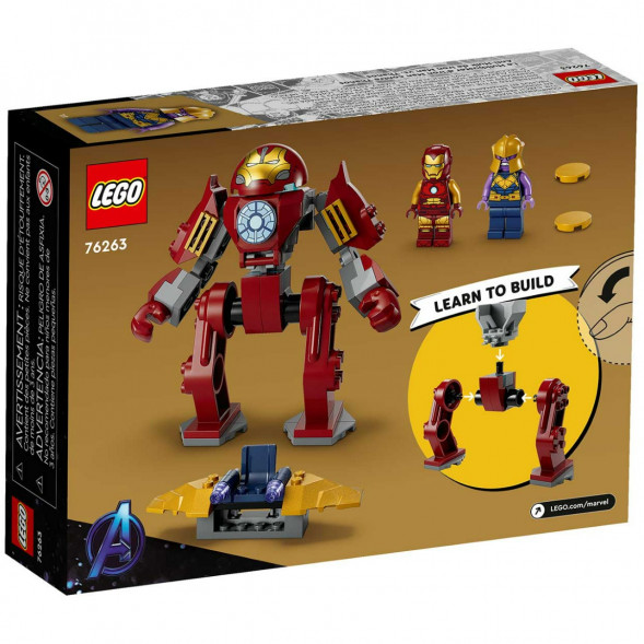 Конструктор LEGO Super Heroes 76263 Железный человек: Халкбастер против Таноса в Мытище