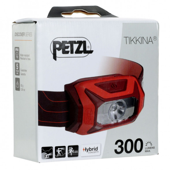 Налобный фонарь Petzl Tikkina E060AA03, красный в Мытище