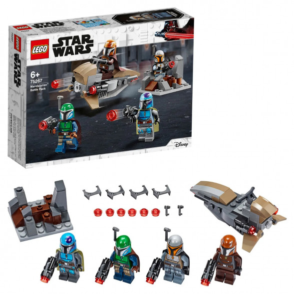 Конструктор LEGO Star Wars 75267 Боевой набор Мандалорцы в Мытище
