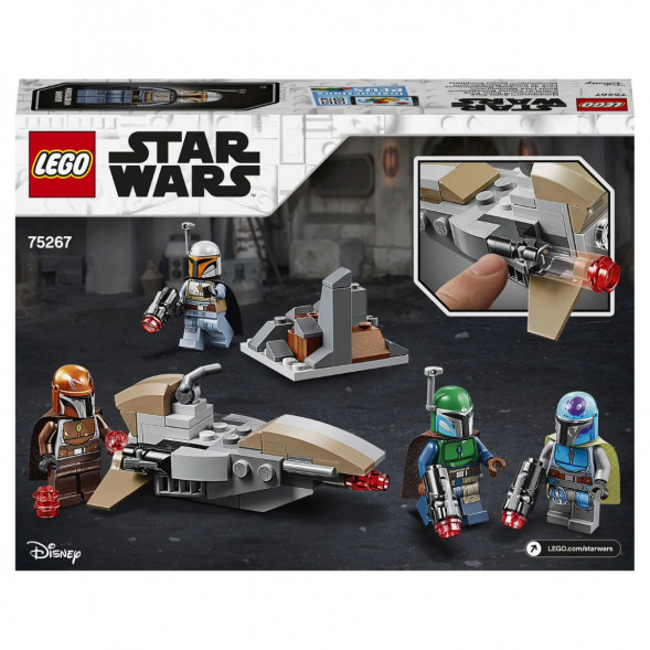 Конструктор LEGO Star Wars 75267 Боевой набор Мандалорцы в Мытище