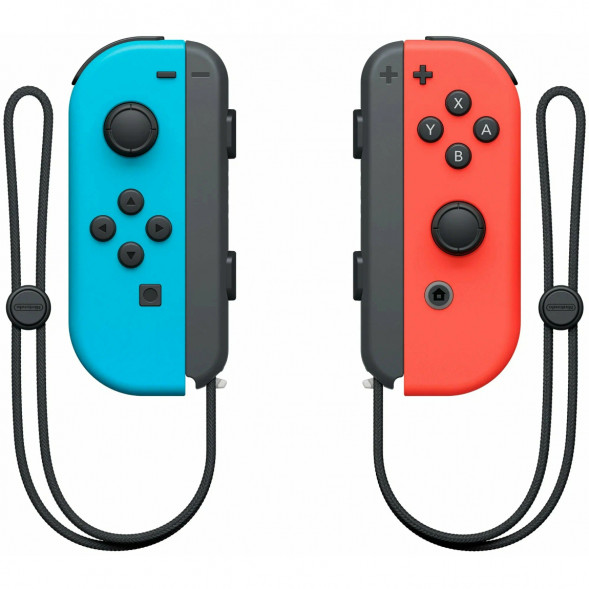 Игровая приставка Nintendo Switch OLED 64 ГБ, неоновый синий/неоновый красный в Мытище