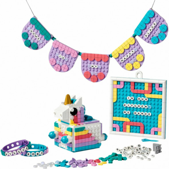 Конструктор LEGO DOTS 41962 Творческий семейный набор «Единорог» в Мытище