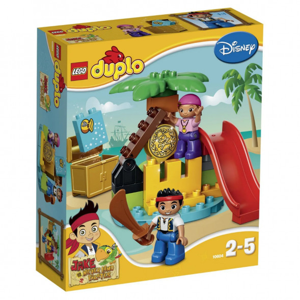 Конструктор LEGO DUPLO Jake 10604 Остров сокровищ в Мытище