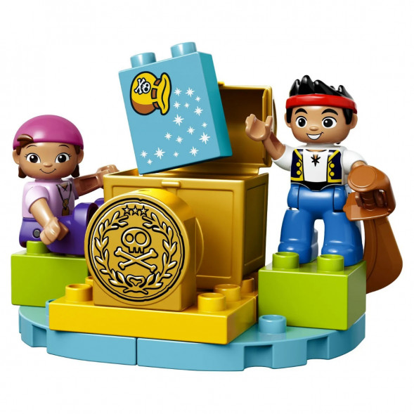 Конструктор LEGO DUPLO Jake 10604 Остров сокровищ в Мытище