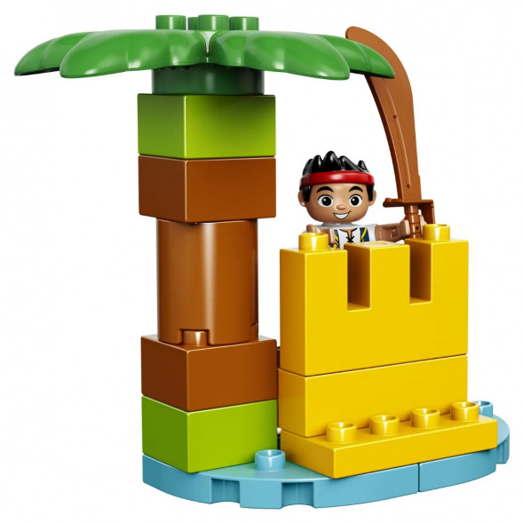 Конструктор LEGO DUPLO Jake 10604 Остров сокровищ в Мытище