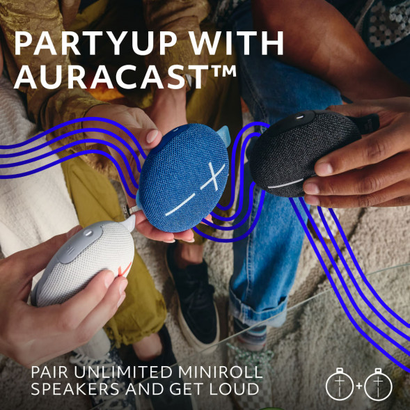 Портативная колонка Ultimate Ears MINIROLL, синий в Мытище
