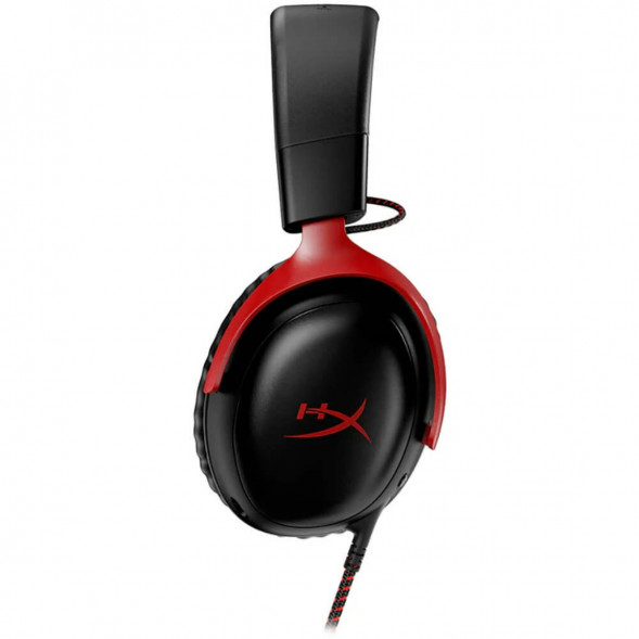 Компьютерная гарнитура HyperX Cloud III проводная, чёрный/красный в Мытище