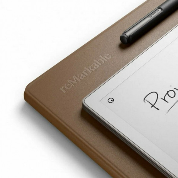 Чехол-книжка reMarkable Book Folio Premium Leather для reMarkable Pro, коричневый в Мытище