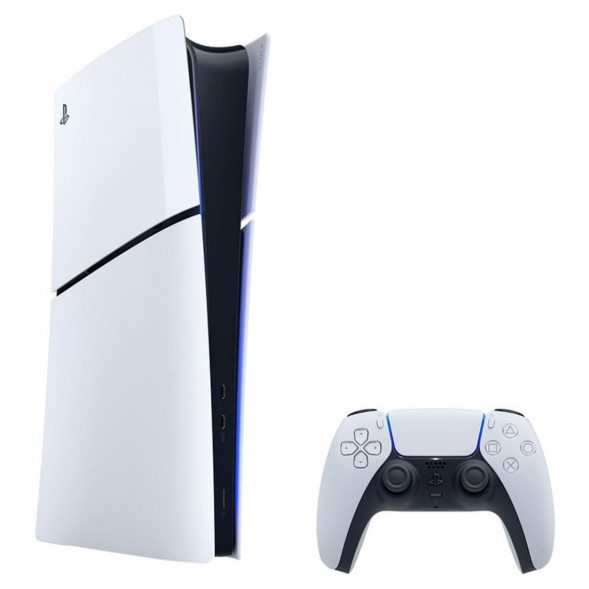 Игровая приставка Sony PlayStation 5 Slim 1TB без дисковода, белый в Мытище