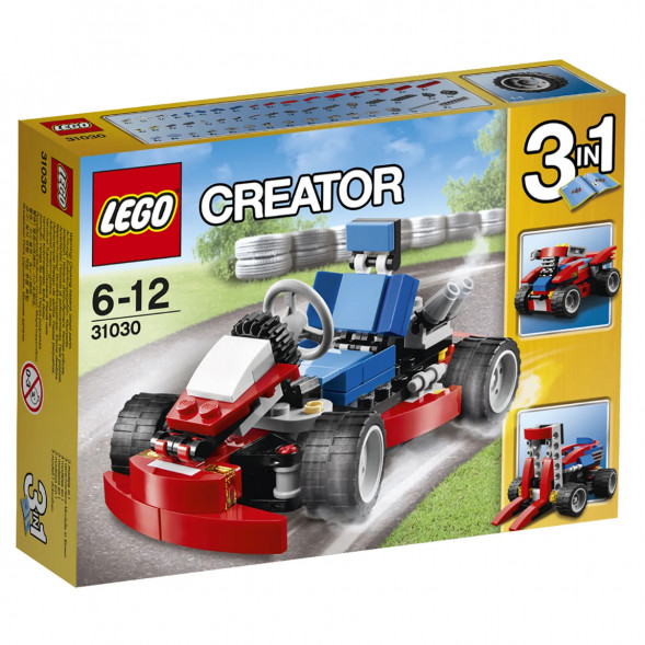 Конструктор LEGO Creator 31030 Красный гоночный карт в Мытище