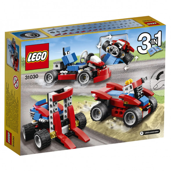 Конструктор LEGO Creator 31030 Красный гоночный карт в Мытище