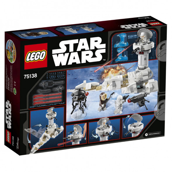 Конструктор LEGO Star Wars 75138 Нападение на Хот в Мытище