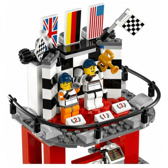 Конструктор LEGO Speed Champions 75912 Финишная линия гонки Porsche 911 GT в Мытище