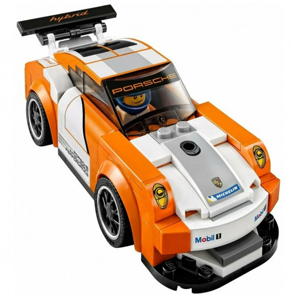Конструктор LEGO Speed Champions 75912 Финишная линия гонки Porsche 911 GT в Мытище