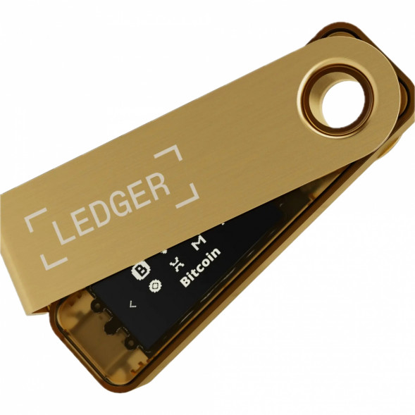 Криптокошелек Ledger Nano S Plus 1 шт., золотой в Мытище
