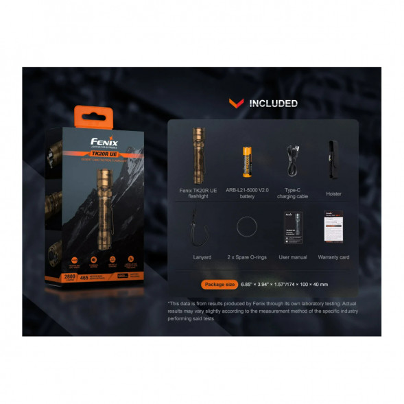 Тактический фонарь Fenix TK20R UE 2800 Lm, Tropic Green в Мытище