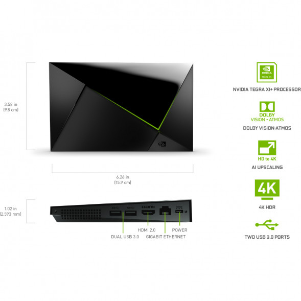 ТВ-приставка NVIDIA SHIELD TV PRO, черный в Мытище