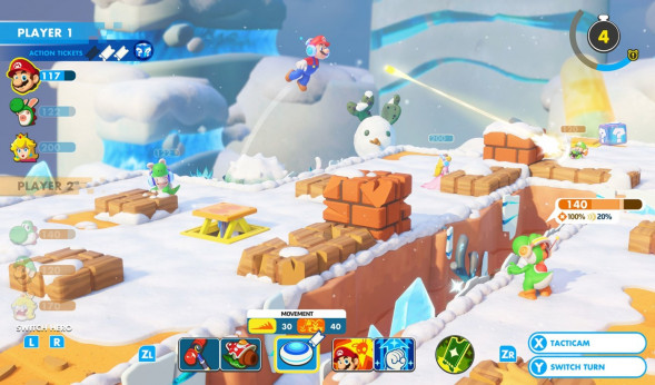 Игра Mario + Rabbids Kingdom Battle [Nintendo Switch, английский язык] в Мытище