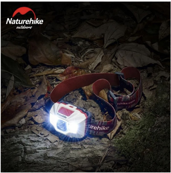 Налобный фонарь Naturehike TD-02, красный/белый в Мытище