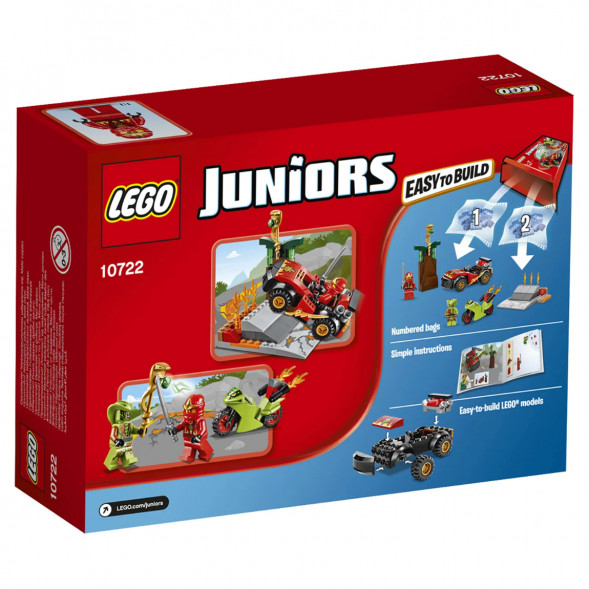 Конструктор LEGO Juniors 10722 Схватка со змеями в Мытище