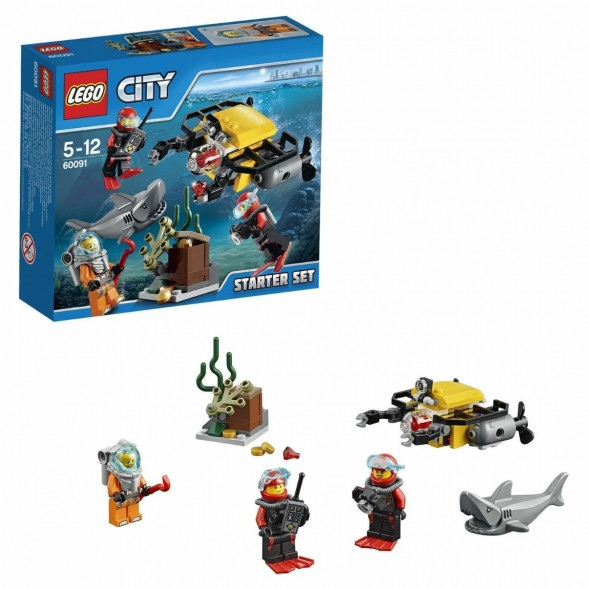 Конструктор LEGO City Deep Sea Explorers 60091 Исследование морских глубин в Мытище