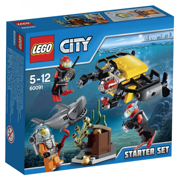 Конструктор LEGO City Deep Sea Explorers 60091 Исследование морских глубин в Мытище