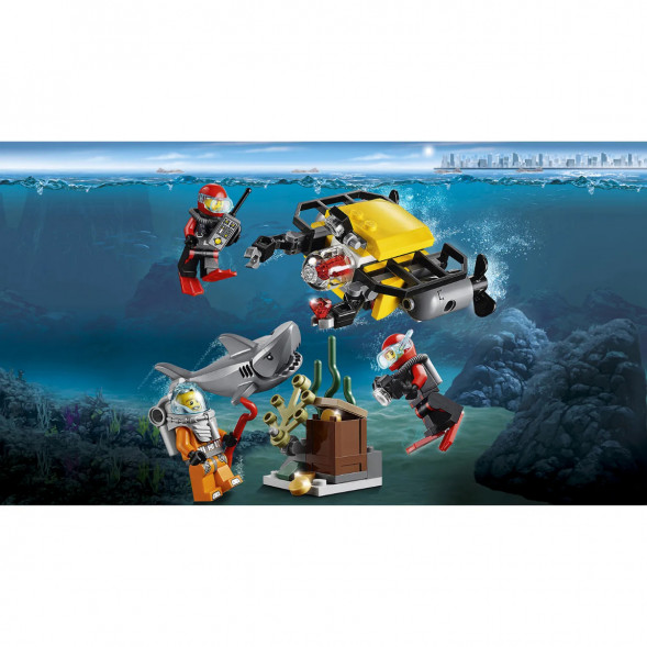 Конструктор LEGO City Deep Sea Explorers 60091 Исследование морских глубин в Мытище