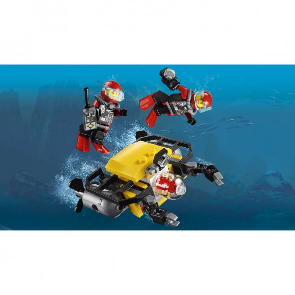 Конструктор LEGO City Deep Sea Explorers 60091 Исследование морских глубин в Мытище