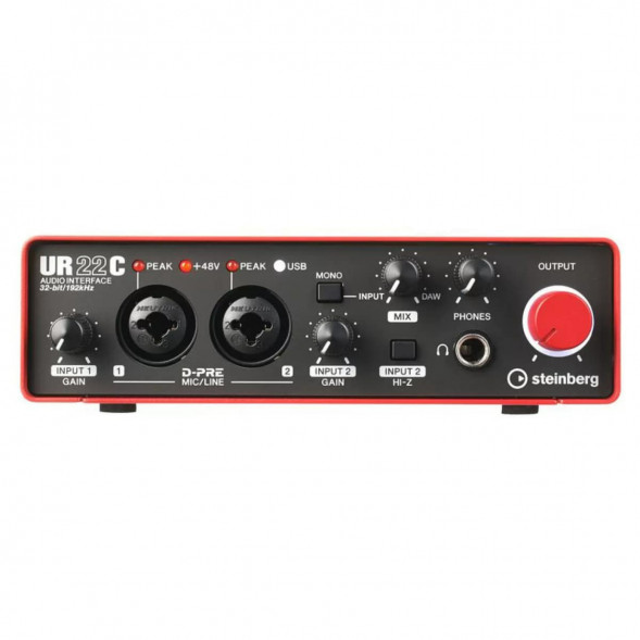 Аудиоинтерфейс Steinberg UR22C, Red в Мытище