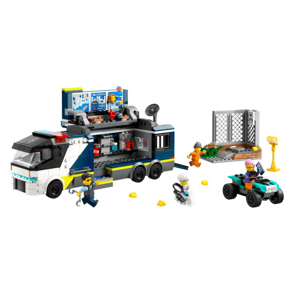 Конструктор LEGO City 60418 Полицейский грузовик криминалистической лаборатории в Мытище