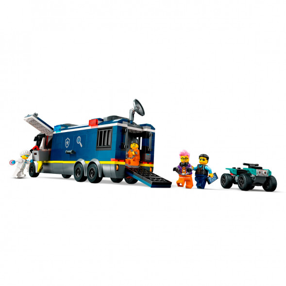 Конструктор LEGO City 60418 Полицейский грузовик криминалистической лаборатории в Мытище