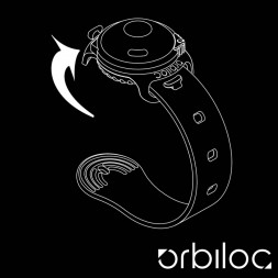 Фонарь для собак Orbiloc Dog Dual Signal Colours, красный