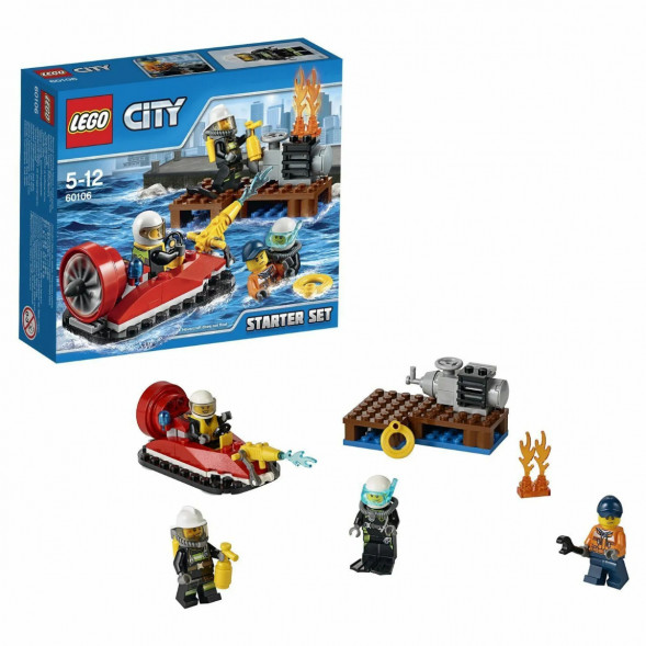 Конструктор LEGO City Fire 60106 Пожарная охрана в Мытище