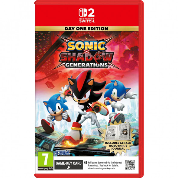 Игра Sonic x Shadow Generations. Day One Edition [Nintendo Switch 2, русские субтитры] в Мытище