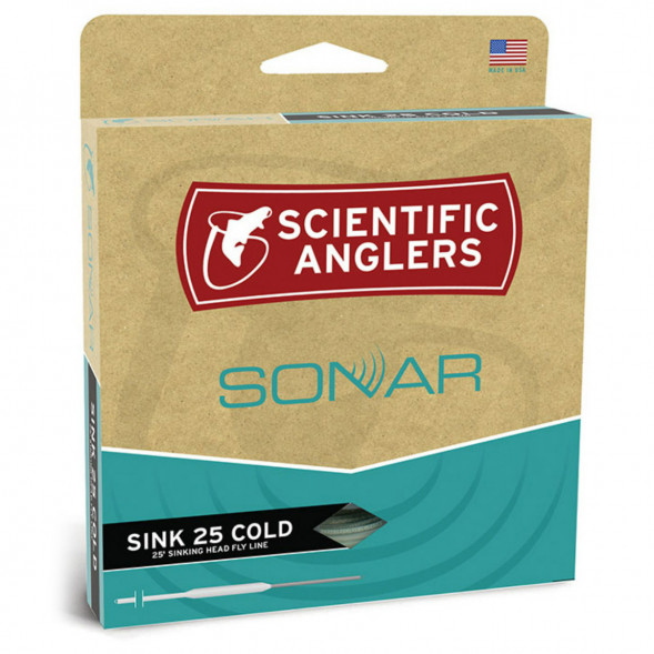 Рыболовная леска Scientific Anglers Sonar WF-200-S Sink 25 Cold 121484 в Мытище
