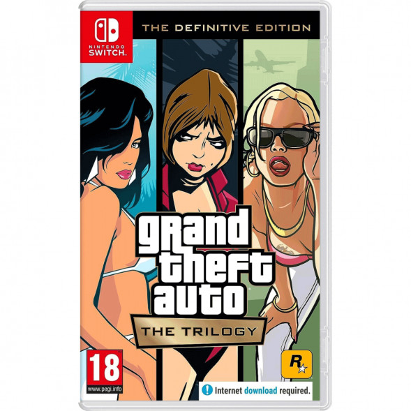 Grand Theft Auto: The Trilogy - The Definitive Edition [Nintendo Switch, русские субтитры] в Мытище
