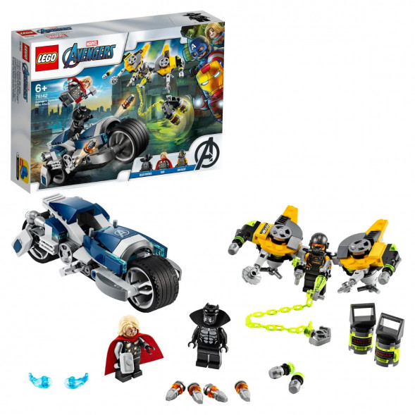 Конструктор LEGO Super Heroes 76142 Мстители Атака на спортбайке в Мытище